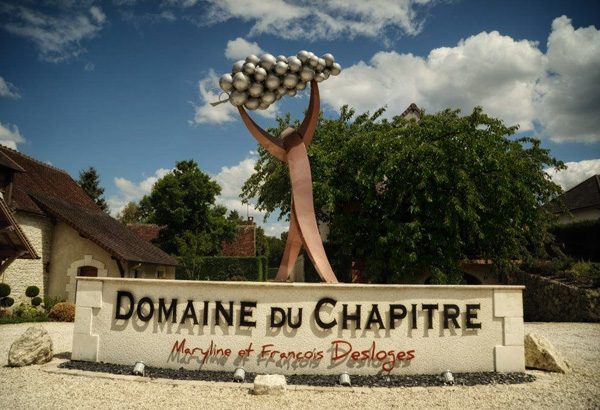 Maryline et François Deloges dans les vignes du Touraine Chenonceaux